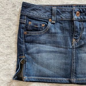 GUESS denim mini skirt